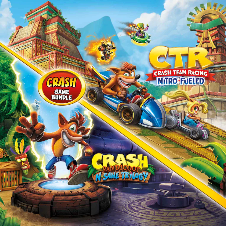 ' اکانت قانونی Crash Bandicoot N Sane Trilogy + CTR Nitro Fueled