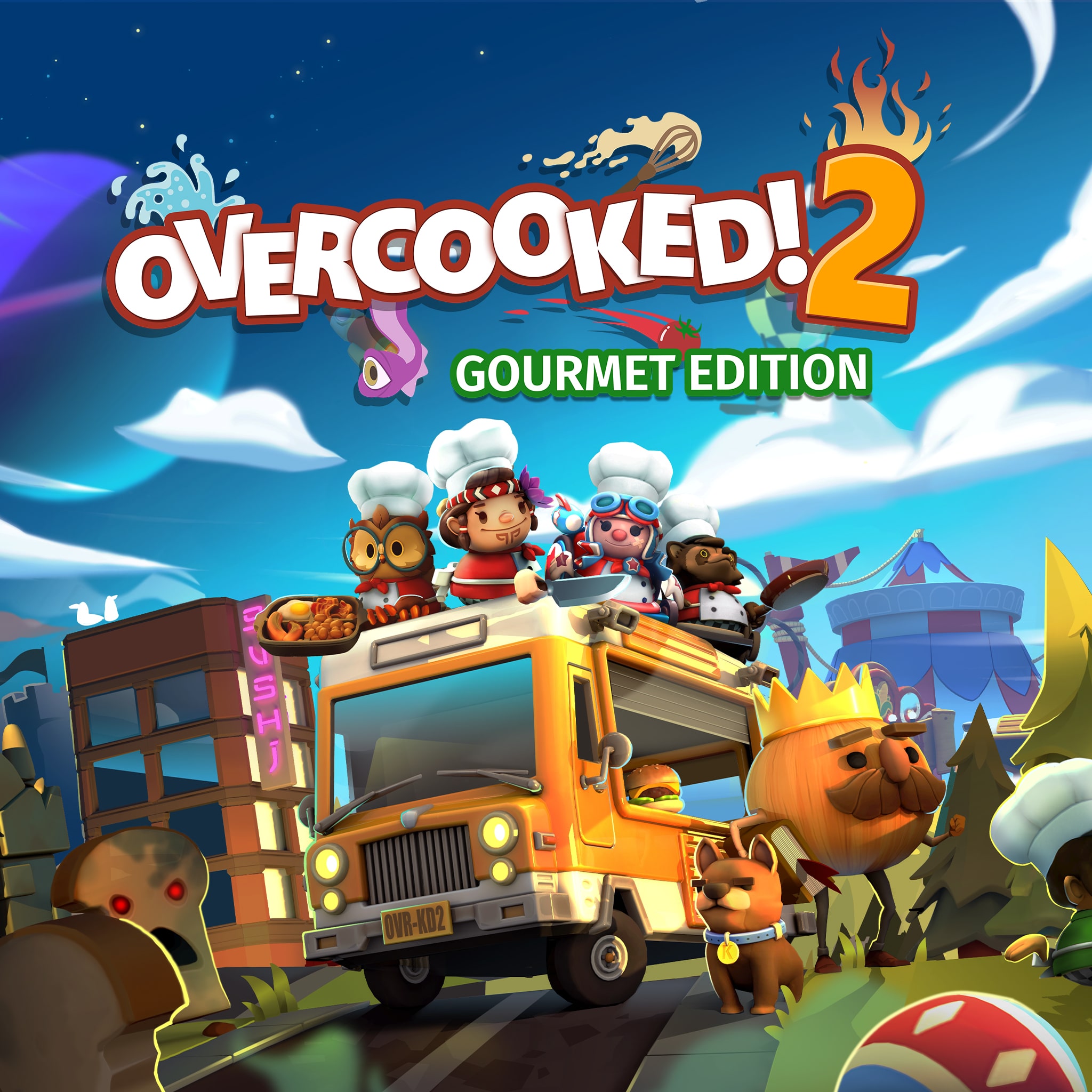 بازی اورجینال Overcooked! 2 برای pc 