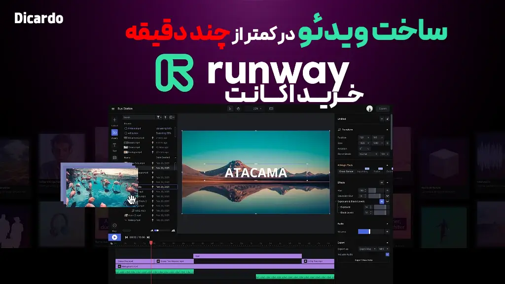 خرید اکانت هوش مصنوعی Runway