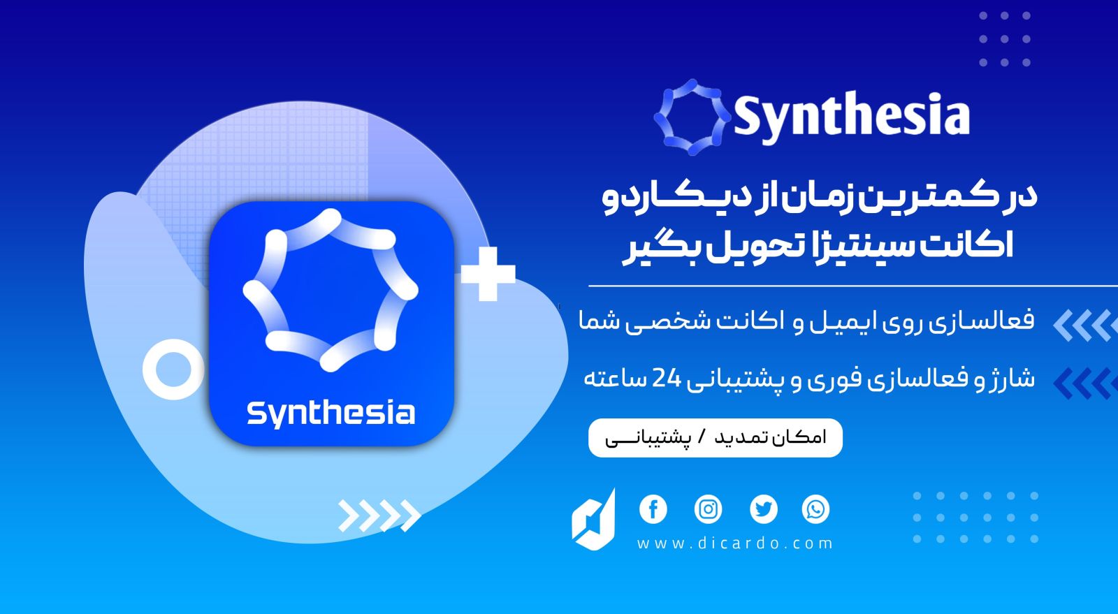 خرید اکانت synthesia